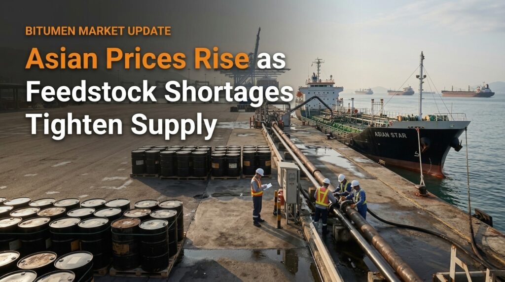 Bitumen market update on Asian prices and supply
