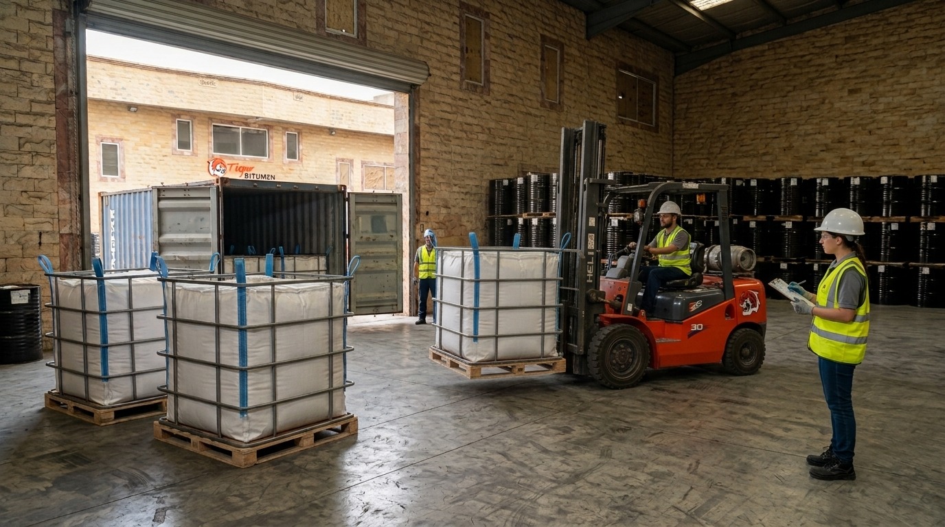 Bitumen bag export and shipping for international buyers
