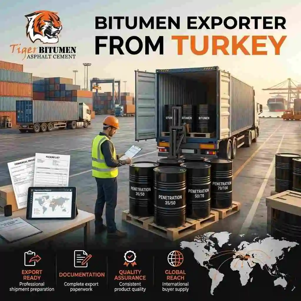 Bitumen Exporter from Turkey