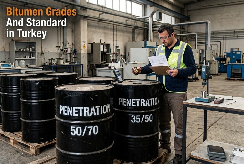 Bitumen Grades and Standards in Turkey Tiger Bitumen