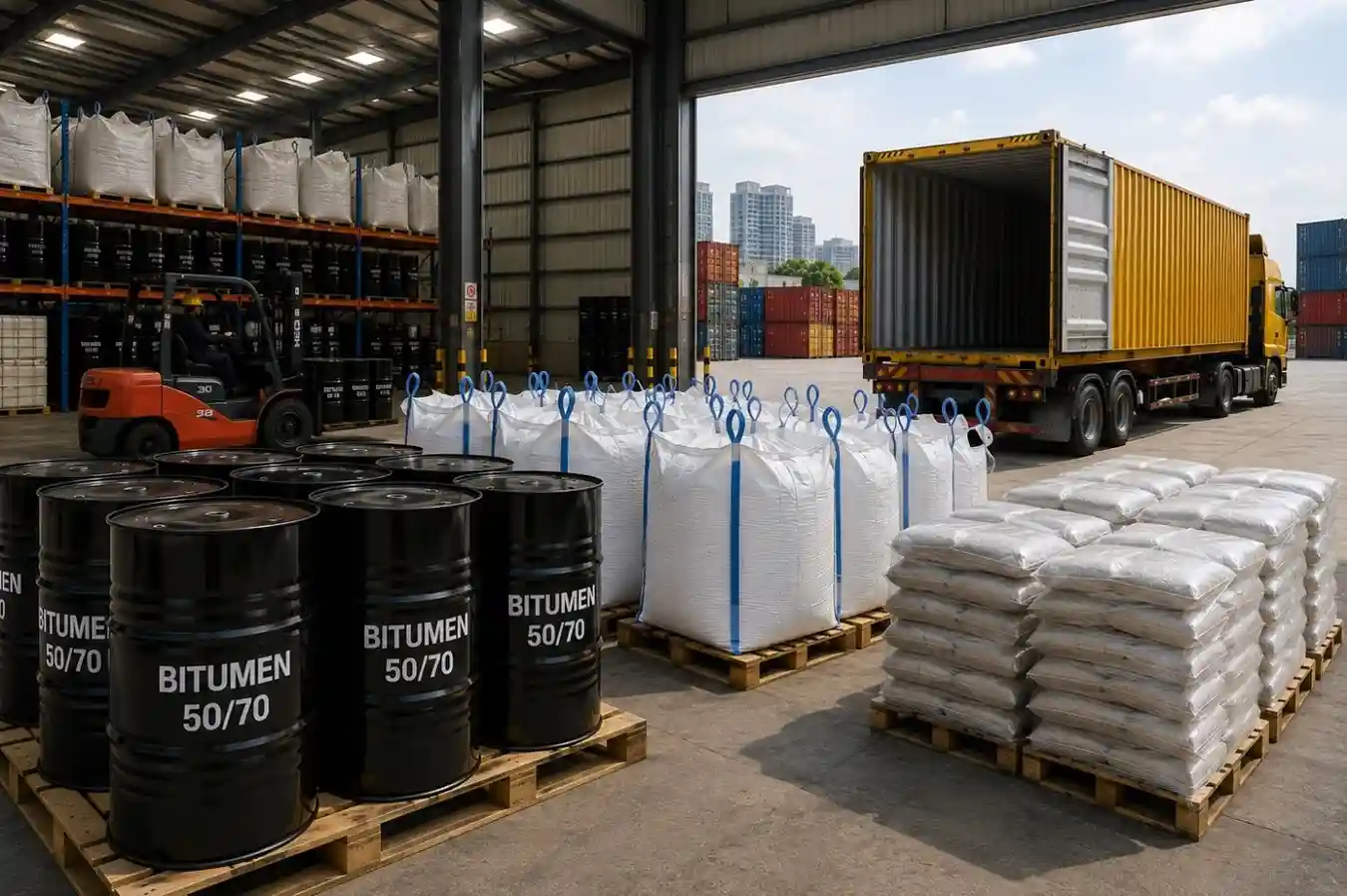 Bitumen Packaging Options for Safe International Shipping