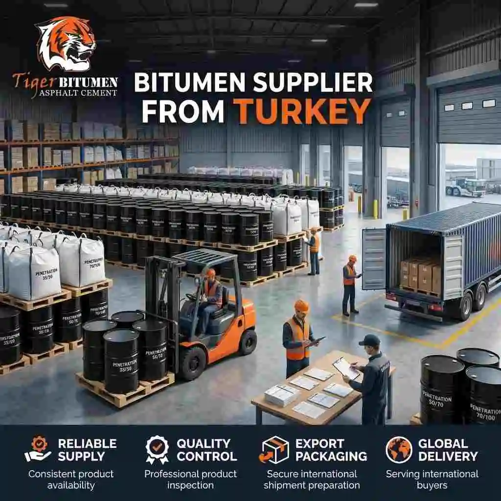 Bitumen Supplier from Turkey