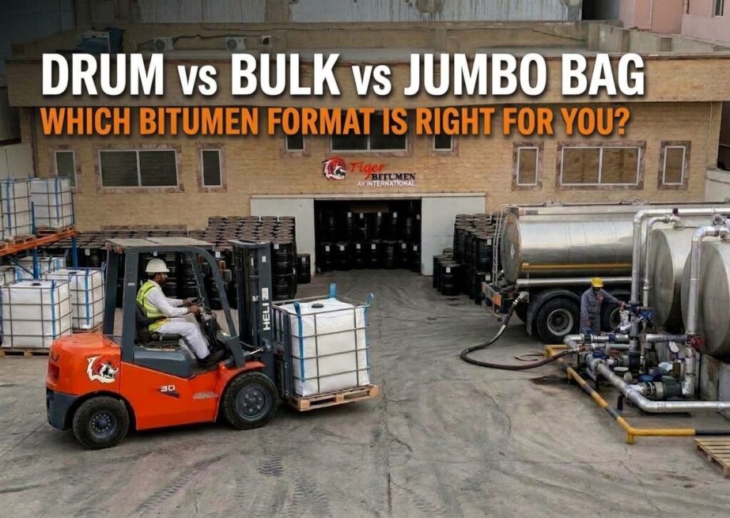 drum bitumen vs bulk bitumen