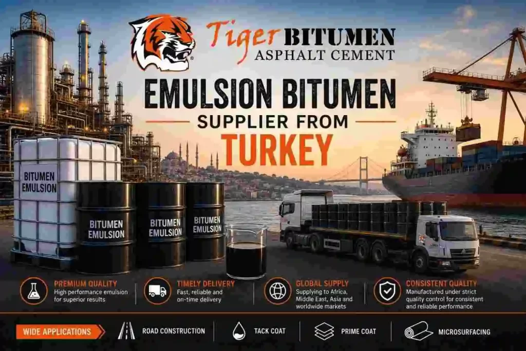Emulsion Bitumen Supplier from Turkey
