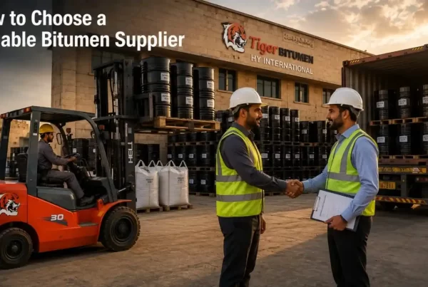 How to Choose a Reliable Bitumen Supplier