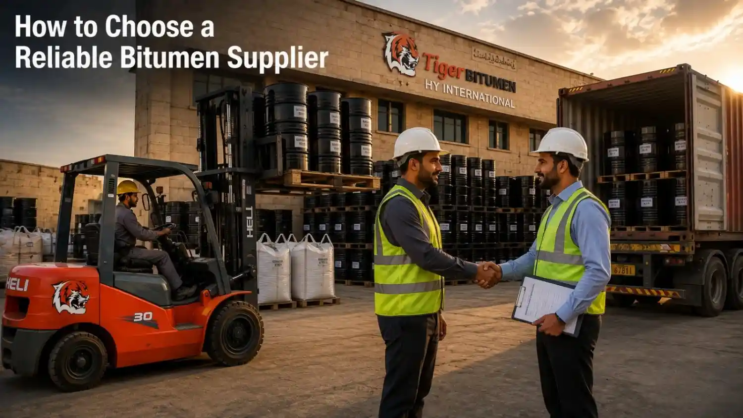 How to Choose a Reliable Bitumen Supplier