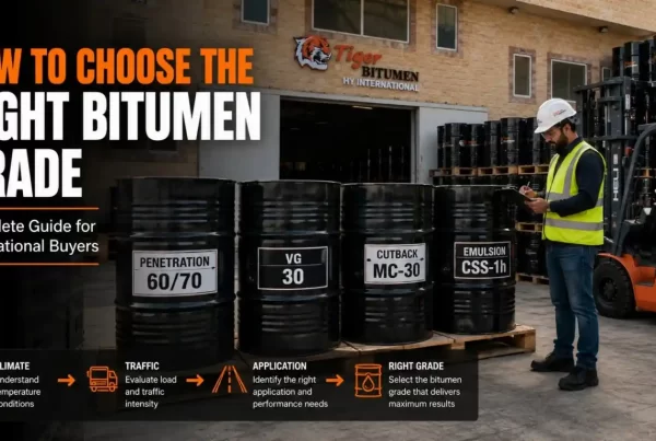 How to Choose the Right Bitumen Grade