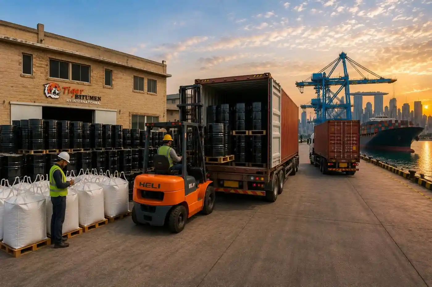 How to Import Bitumen from Singapore