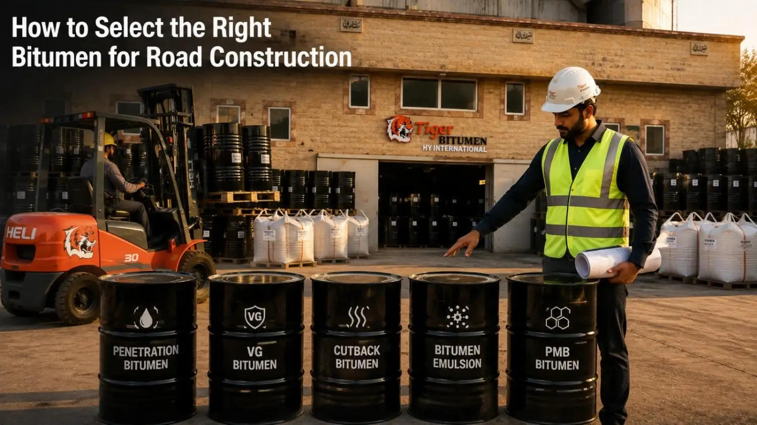 How to Select the Right Bitumen for Road Construction