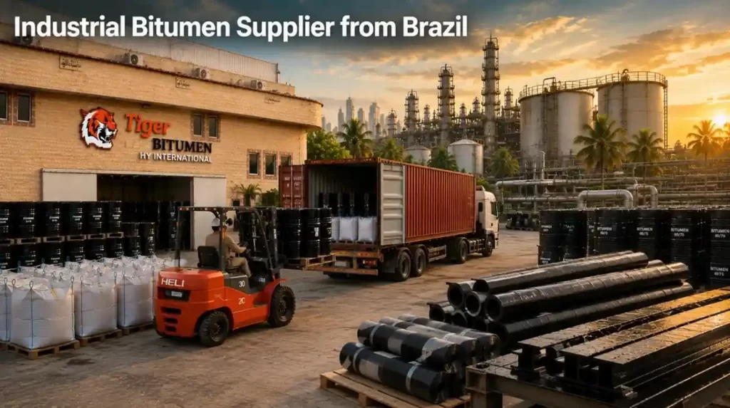 Industrial Bitumen Supplier from Brazil