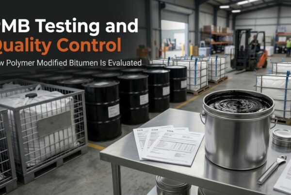 PMB testing and quality control in a polymer modified bitumen laboratory