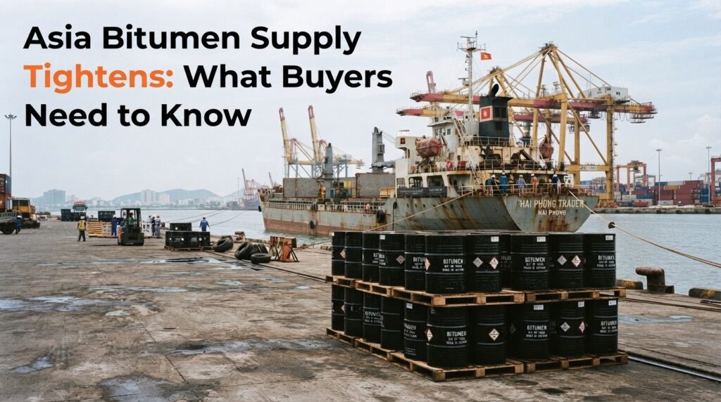 Asia bitumen supply