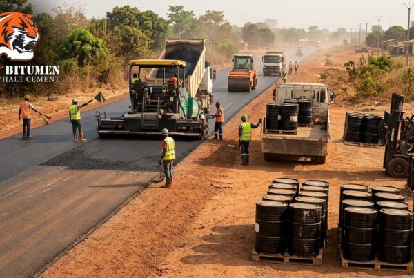 West Africa bitumen supply and dry season road construction