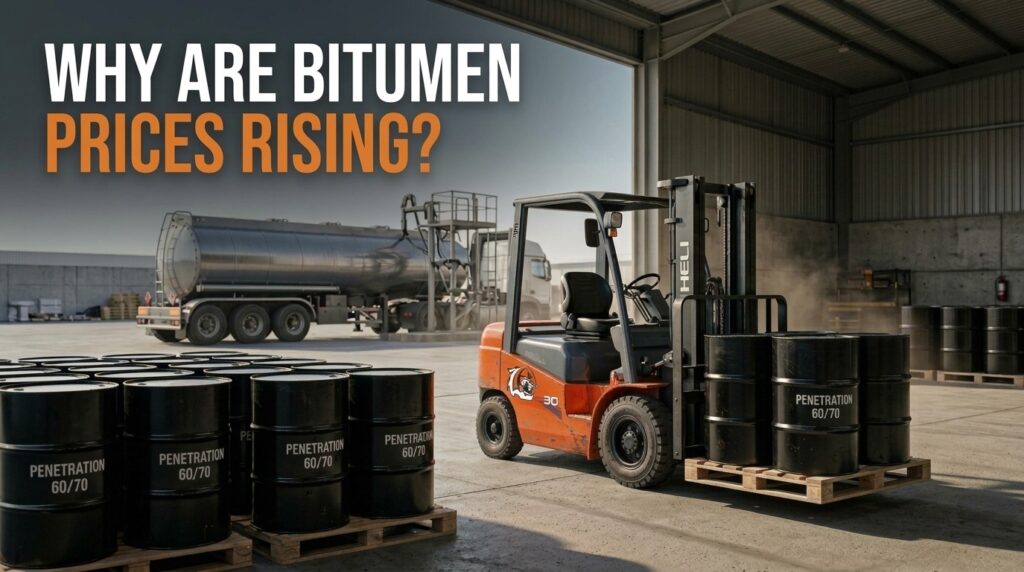 why are bitumen prices rising