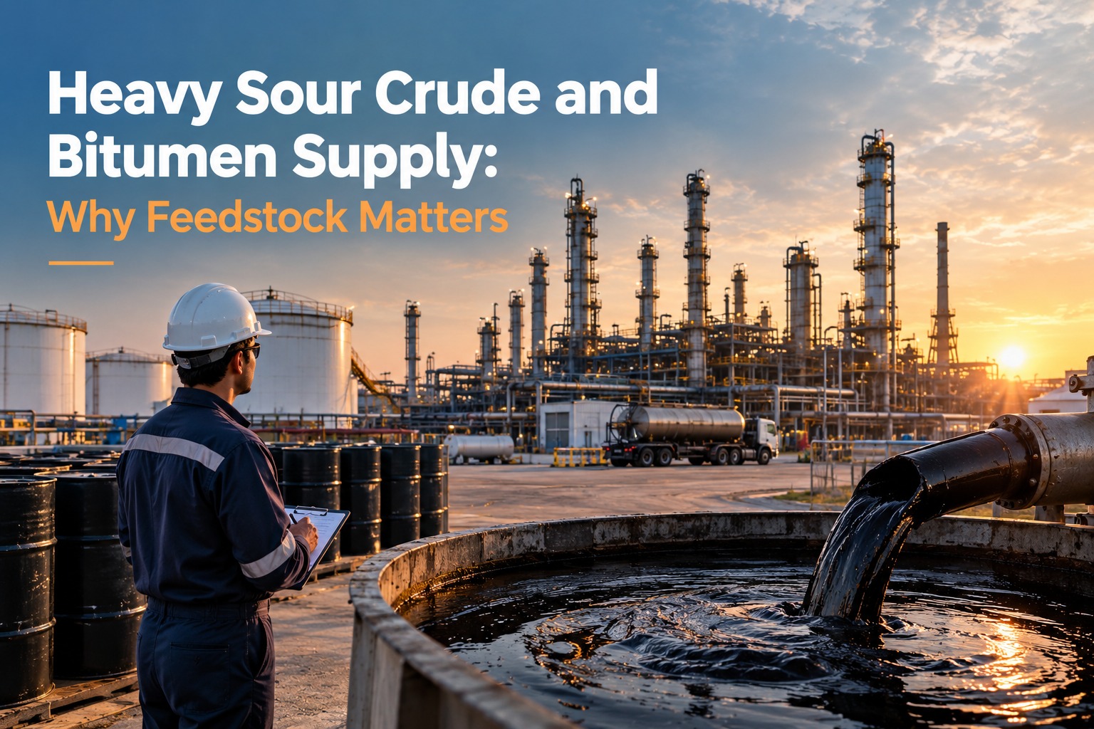 heavy sour crude bitumen
