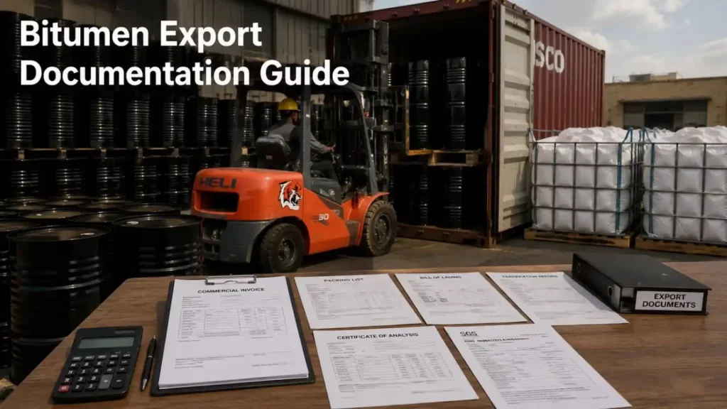 Bitumen Export Documentation Guide