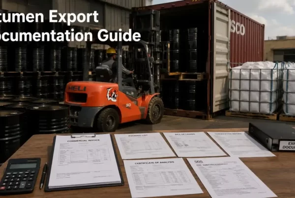 Bitumen Export Documentation Guide