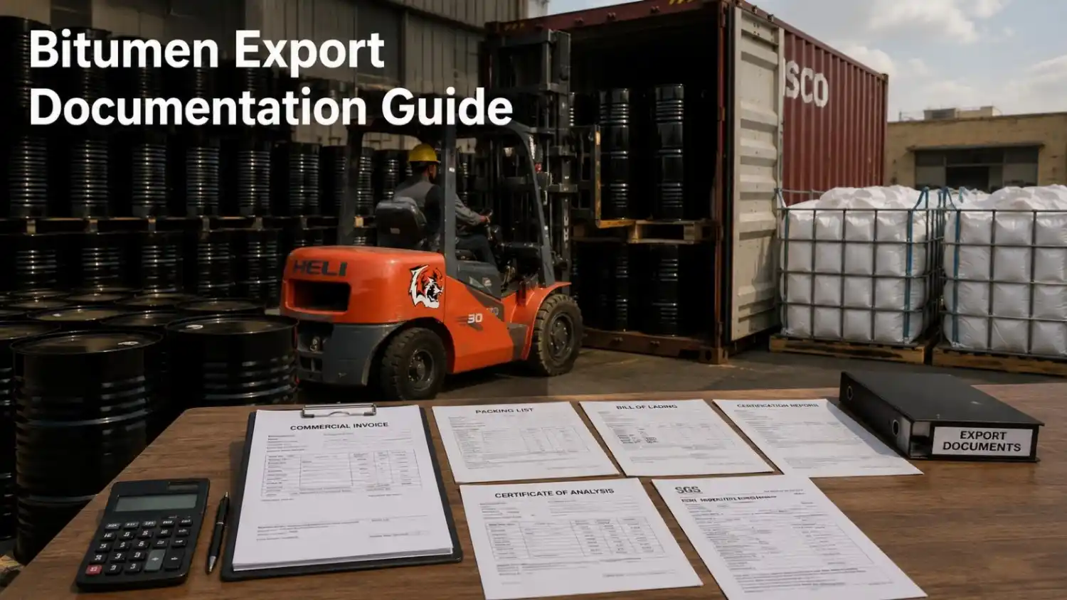Bitumen Export Documentation Guide