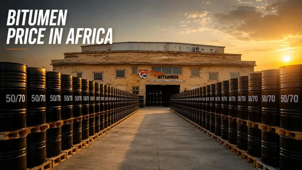 Bitumen Price in Africa – Today's FOB & CFR Export Prices | Tiger Bitumen