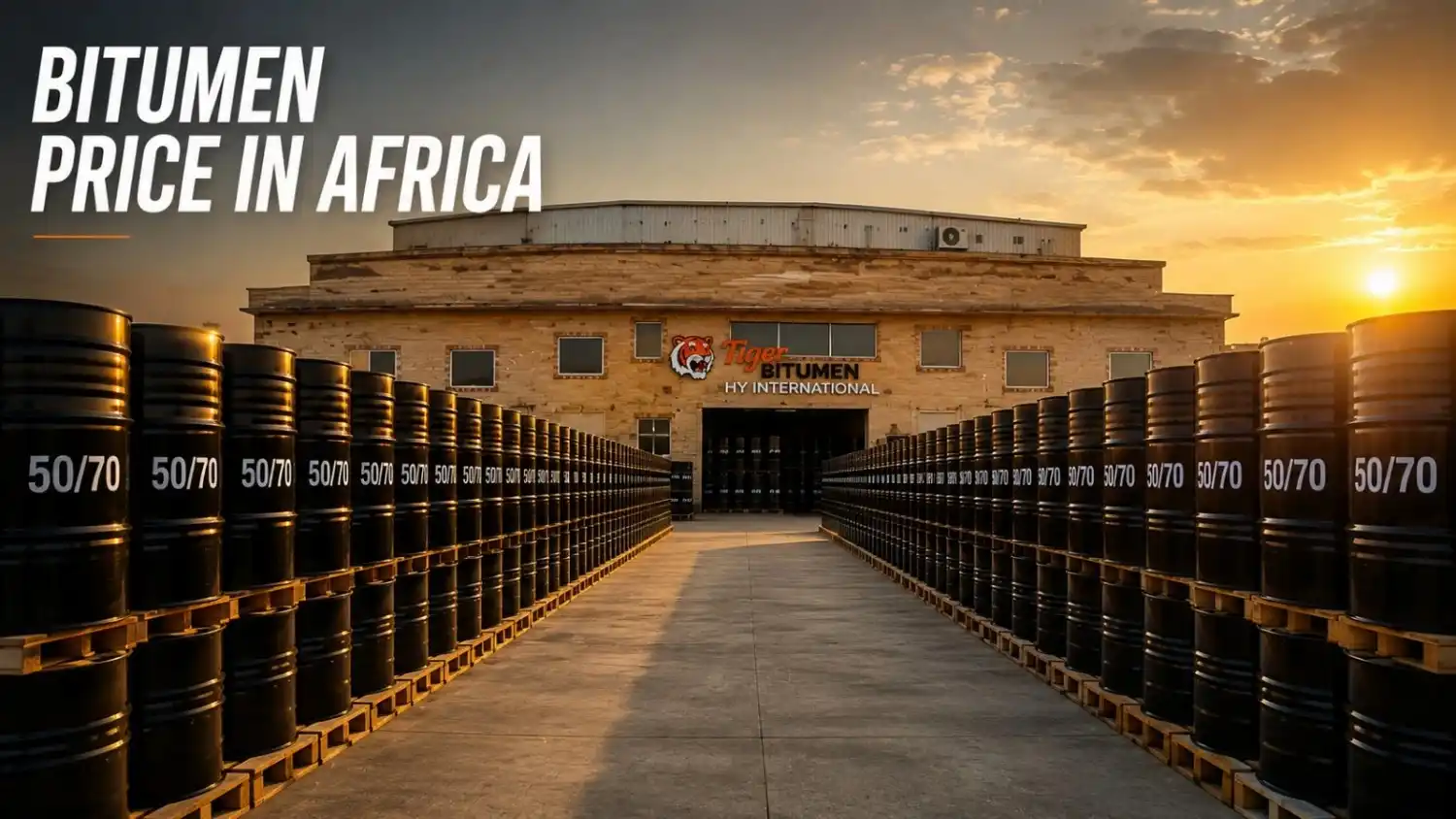Bitumen Price in Africa – Today's FOB & CFR Export Prices | Tiger Bitumen