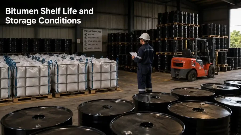 Bitumen Shelf Life and Storage Conditions