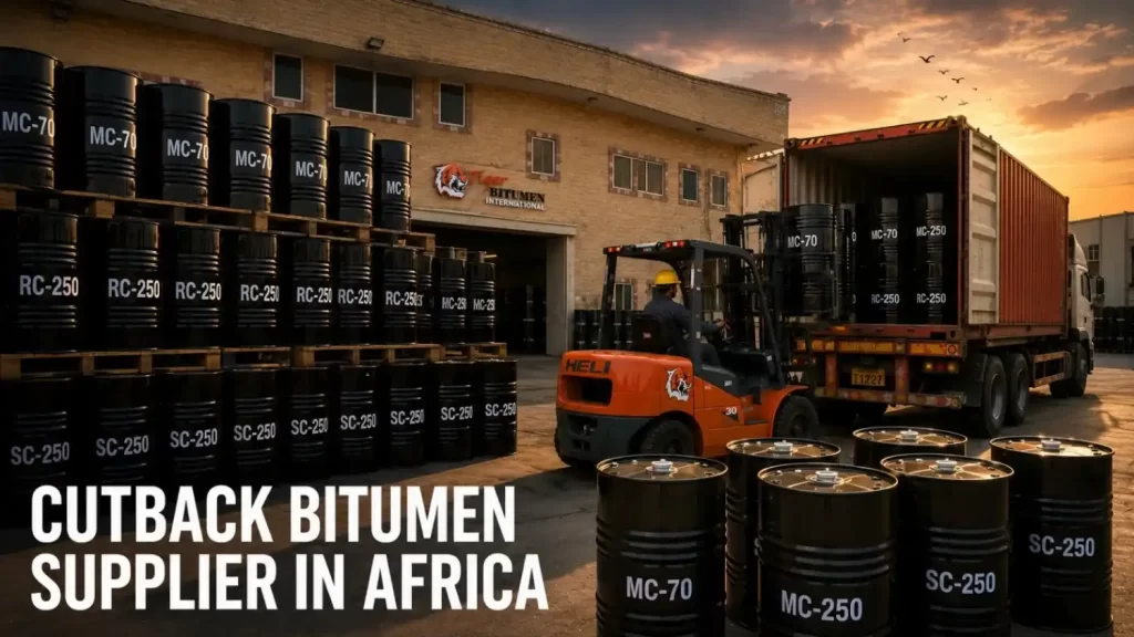 Cutback Bitumen Supplier in Africa – Premium RC, MC and SC Grade Bitumen
