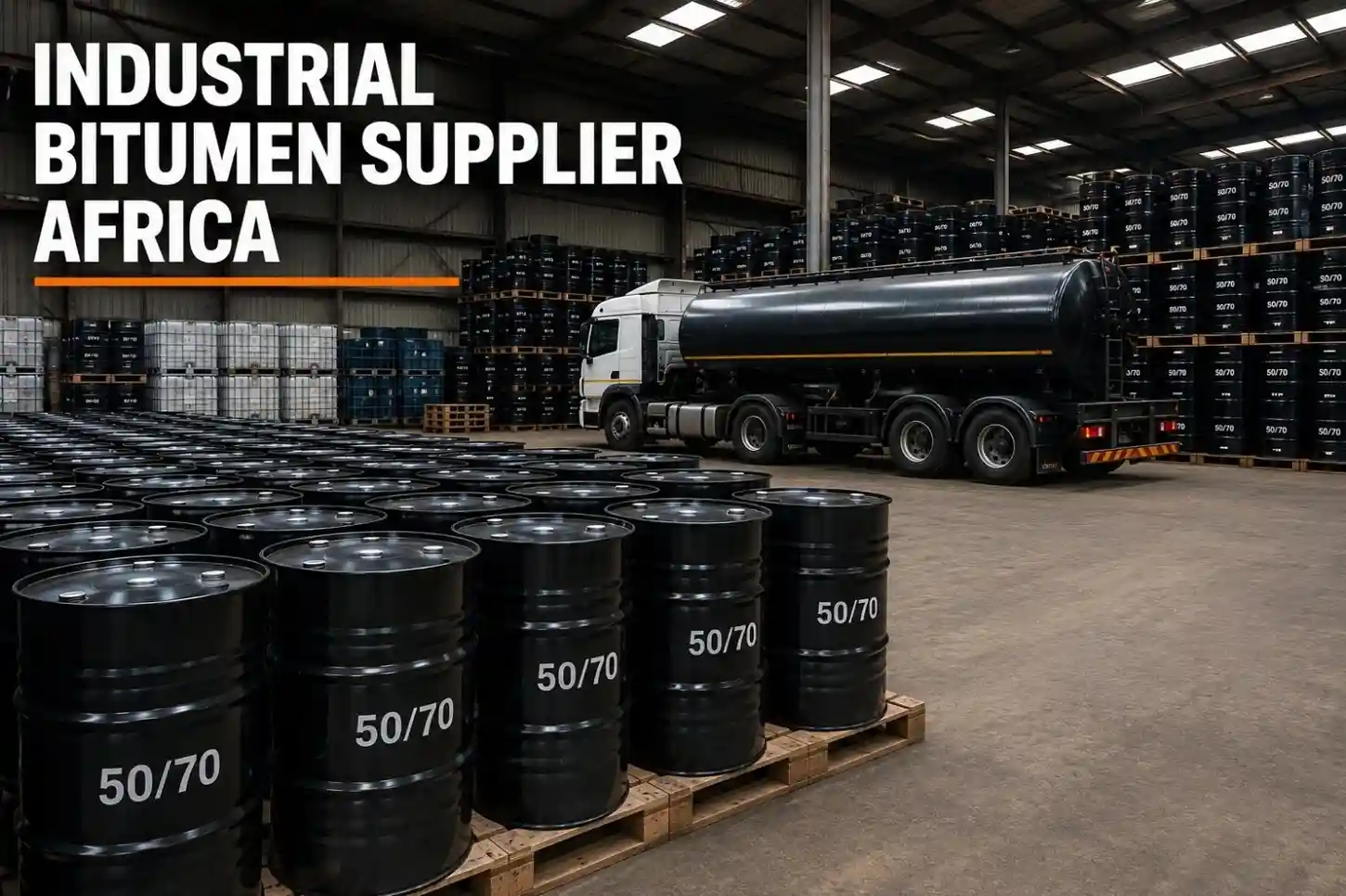 Industrial Bitumen Supplier Africa – Premium Bitumen for Roofing, Waterproofing and Manufacturing