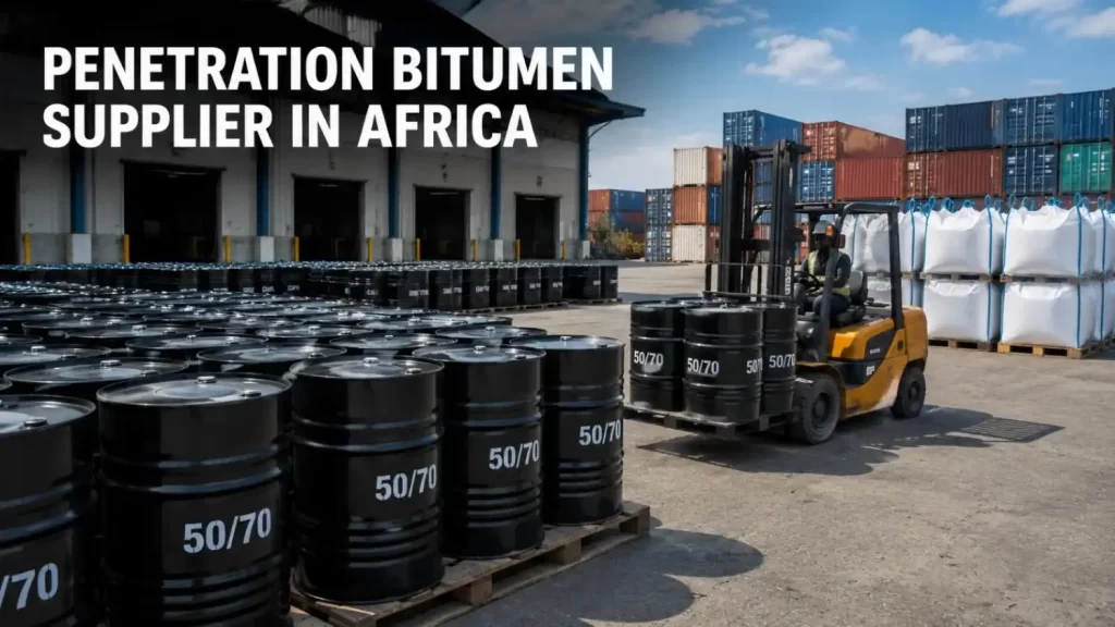 Penetration Bitumen Supplier in Africa – Premium 40/50, 50/70, 60/70, 80/100 and 85/100 Bitumen
