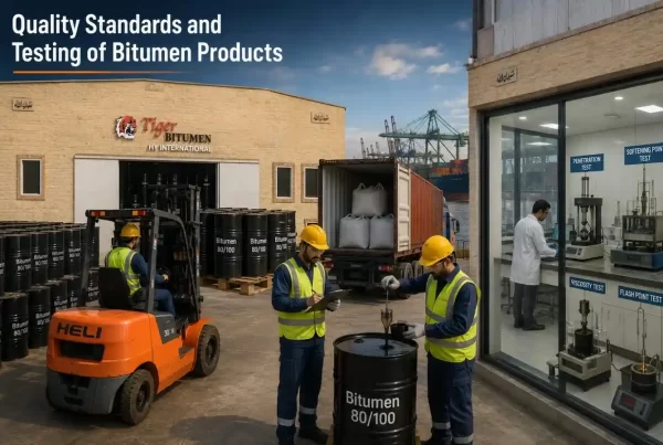 Quality Standards and Testing of Bitumen Products in Singapore