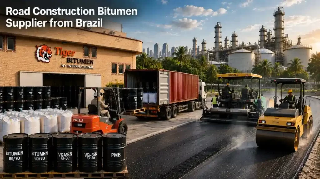 Road Construction Bitumen Supplier from Brazil